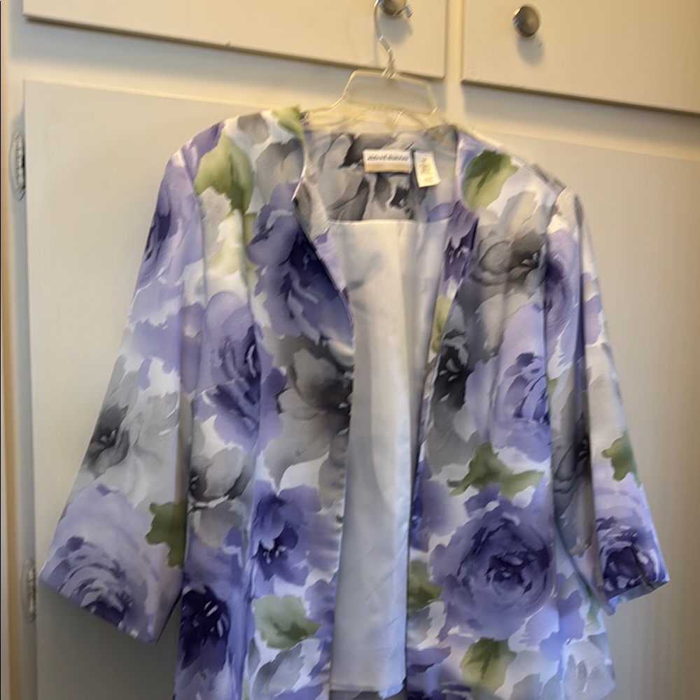 Alfred Dunner Floral Jacket